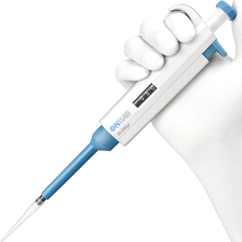 ONiLAB Lab Micropipette, Adjustable Volume Single Channel Pipettors,10-100ul - Image 1